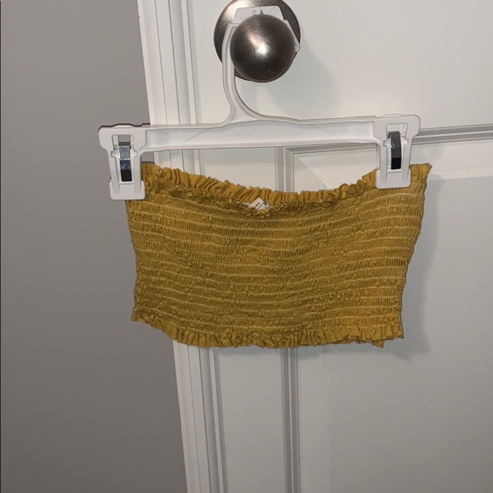 Yellow Tube Top